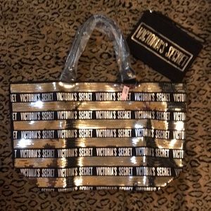 NWT Victoria’s Secret Sequined Tote